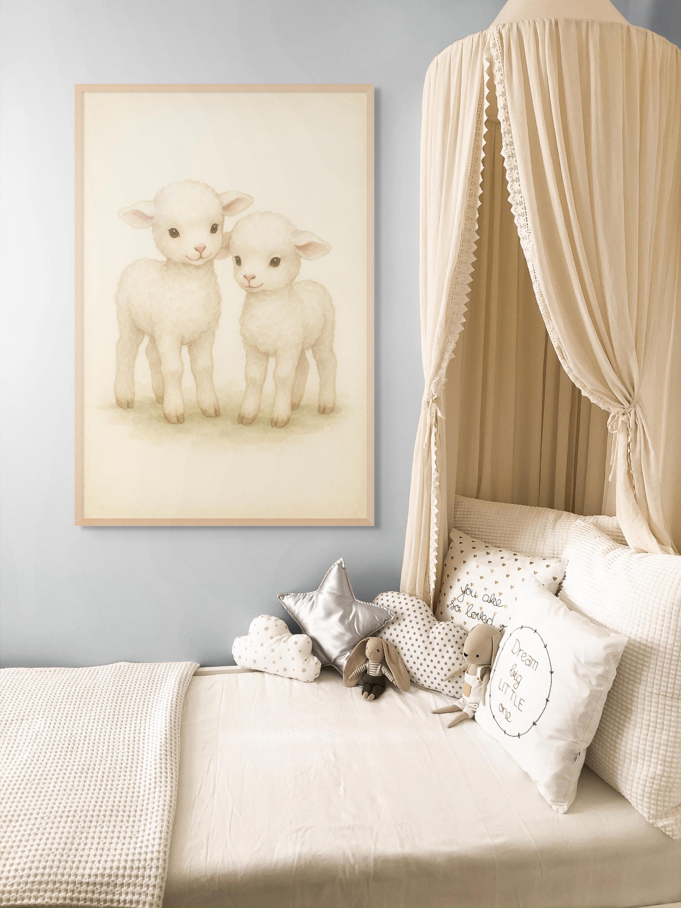 100+ Vintage Nursery Prints: Baby Girl Room Decor (Digital Download