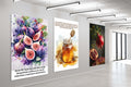 Islamic Art Print Set  Quran Verses, Fig, Honey, Pomegranate (Digital Download)