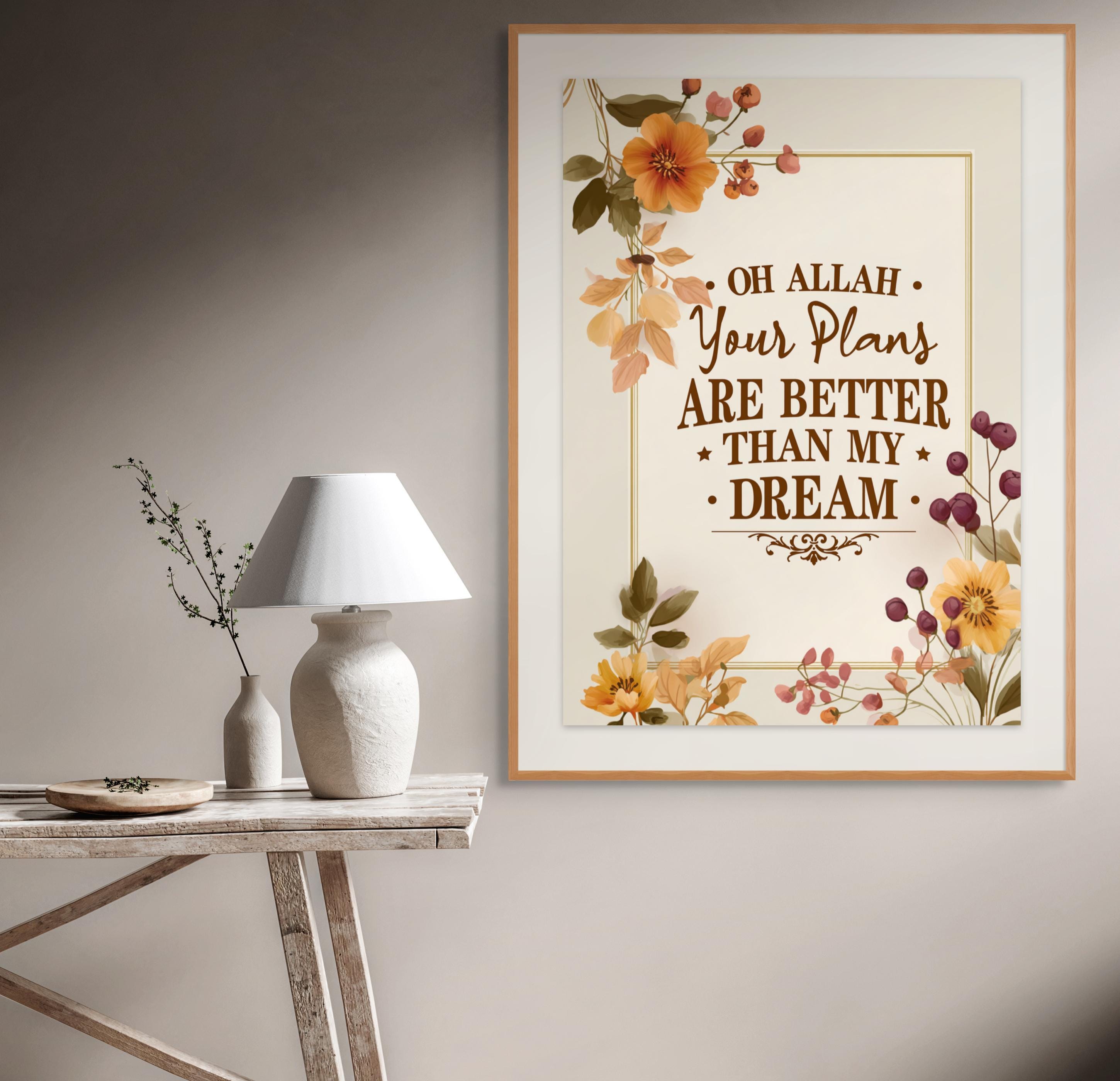 Islamic Art Print Set: Quranic Verses, Muslim Home Decor (Digital Download)