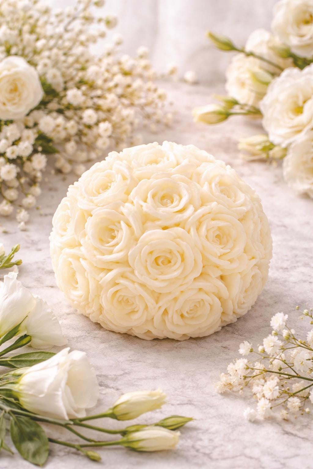 Ramadan Mubarak Gift flower candle Exquisite Oud White Musk Eid  candles made from soy wax  Islamic Vegan candles - Eid gift ideas