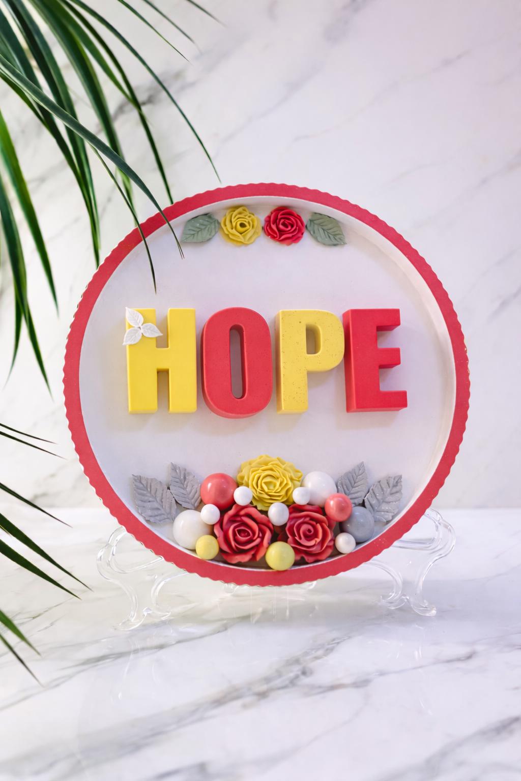 Personalized Floral Name Plaque | Teen Room Decor