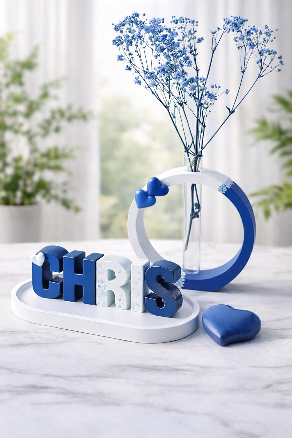 Personalized Name Vase | Custom Trinket, Nursery Decor
