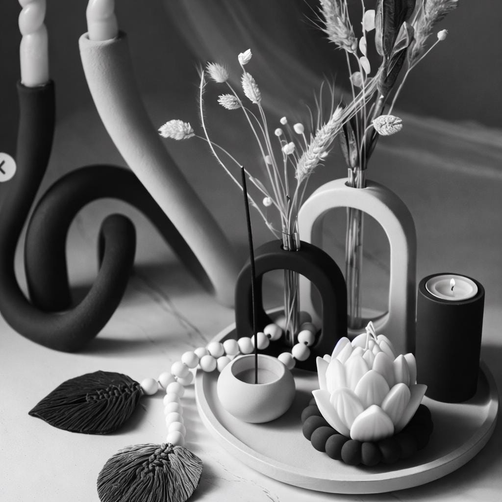 Personalized Name Vase & Trinket Set | Custom Room Decor