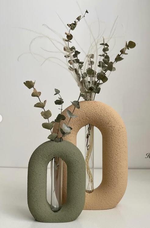 Personalized Name Vase & Trinket Set | Custom Room Decor