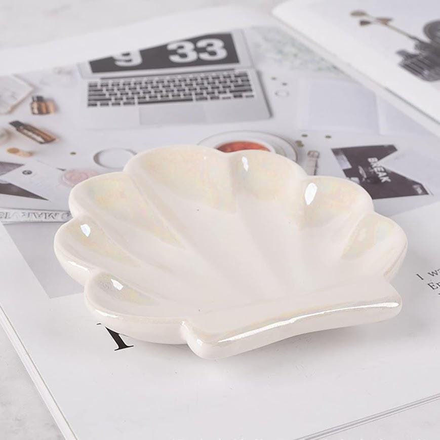 Trinket tray shell Decorative tray, custom colour effects, Handmade designs, Jesmonite, neutral home Gift for Sister Mother Daughter