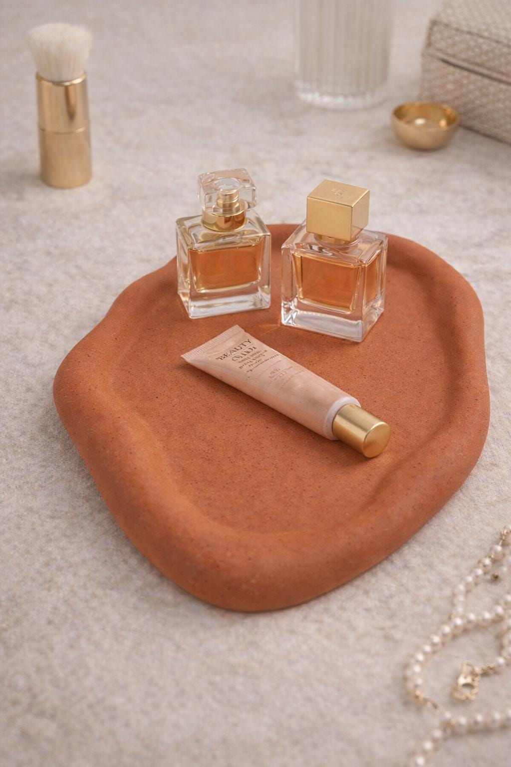 Modern Design Tray Japandi ,Irregular cloud tray , choose different colour effects, Handmade | Jesmonite | Neutral home decor and gifts.