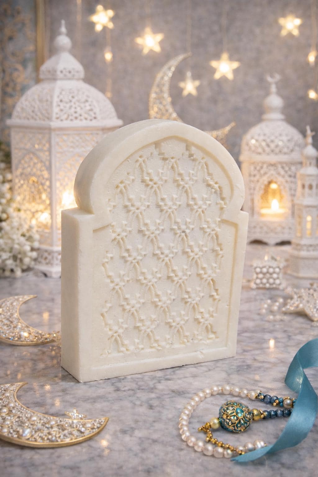 Mosque Oud Soy Wax Candle  Ramadan Eid Islamic Decor