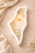 Palestine Floral Candle  Ramadan & Eid Home Decor