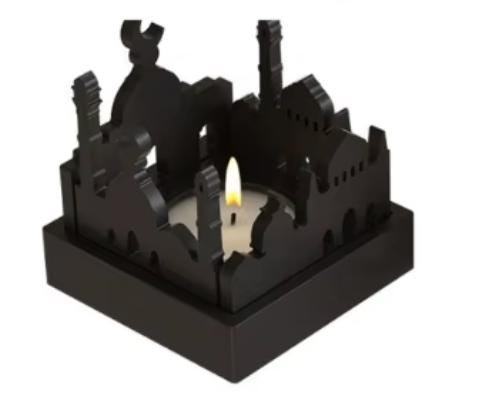Mosque and candle wax  with three free melts Islamic tealight warmer Eid gifts Ramadan presents Islamic Vegan candles - Eid gift ideas