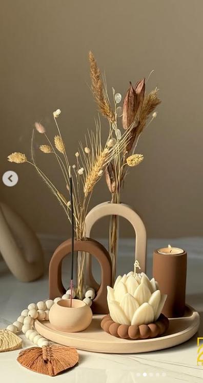 Personalized Name Vase & Trinket Set | Custom Room Decor