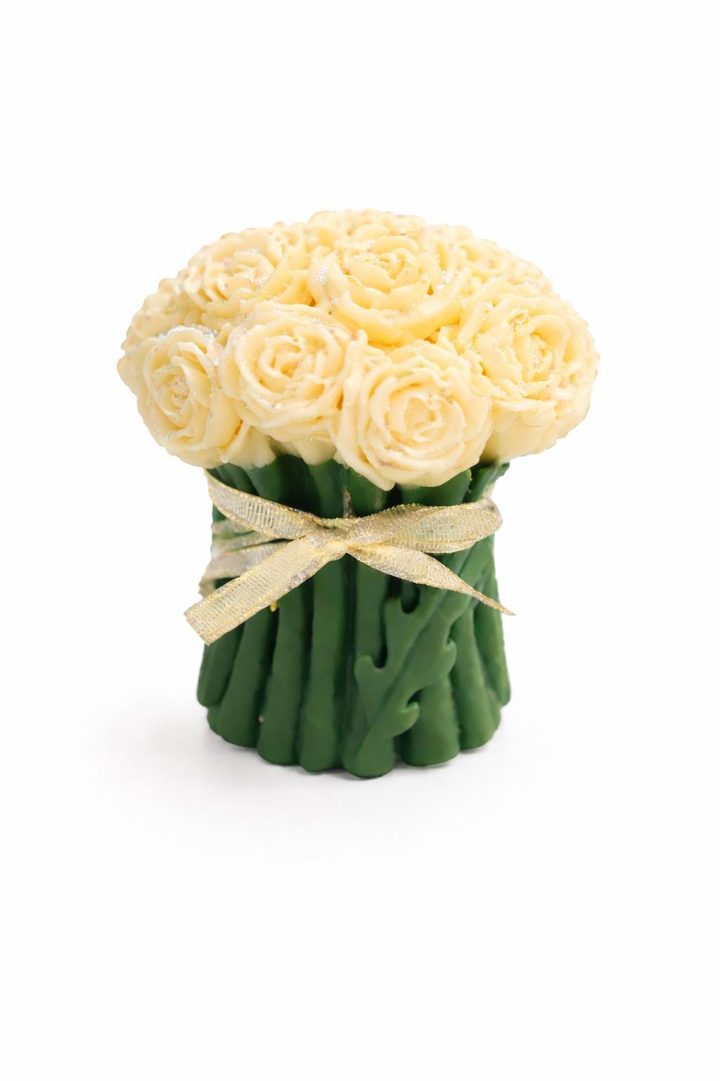 Rose Bouquet Candle | Scented Soy Wax, Elegant Home Decor