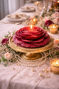 Large Peony Candle xxl Wedding Centerpiece | Luxury Table Decor | Floral Candle | Bridal Shower Decoration